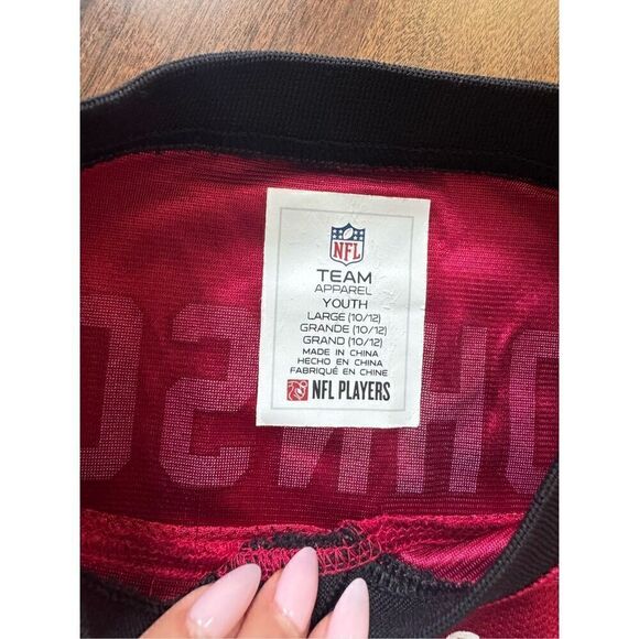 NFL Cardinals Johnson 31 red jersey youth L - Picture 2 of 4